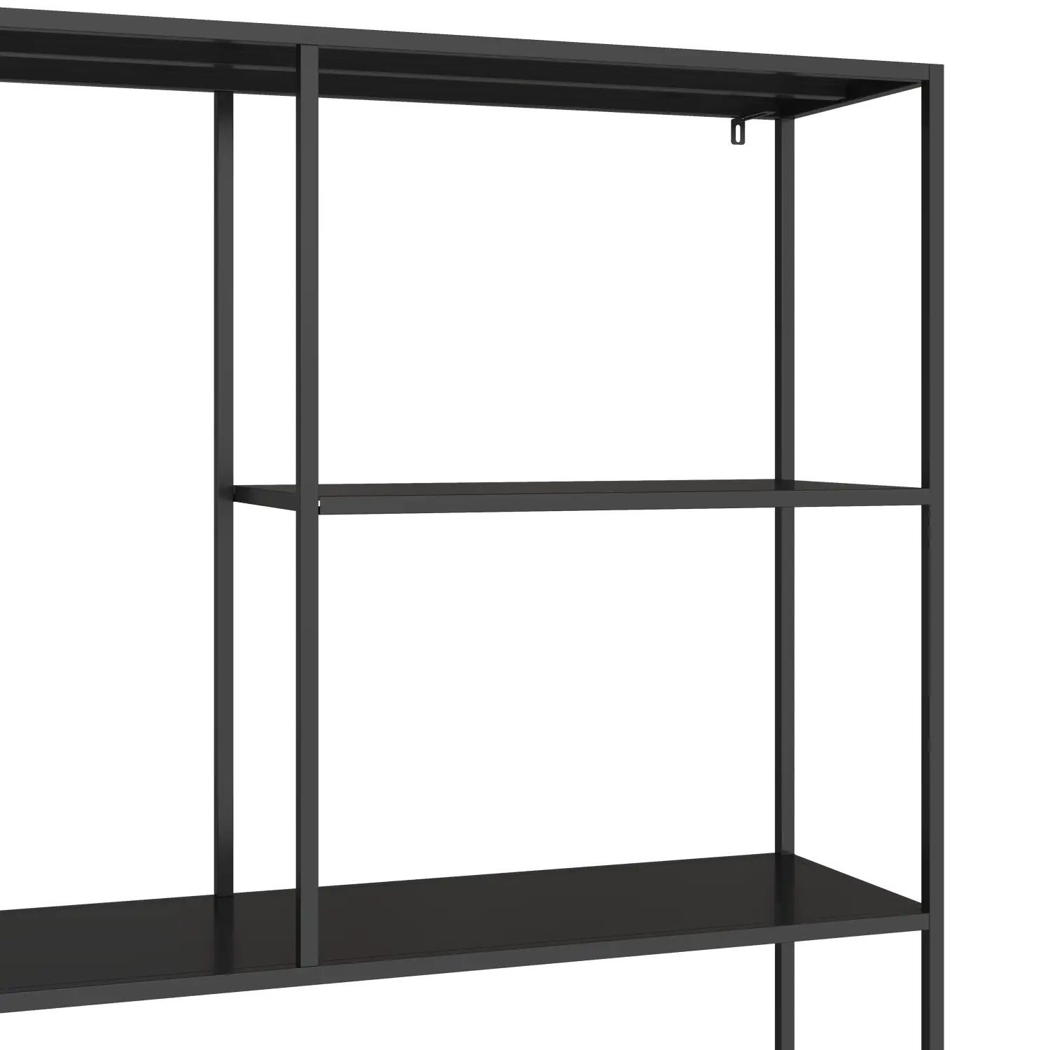 Estantería de metal 189cm negra