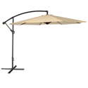OAHU offset paraplu rond 3m diameter beige