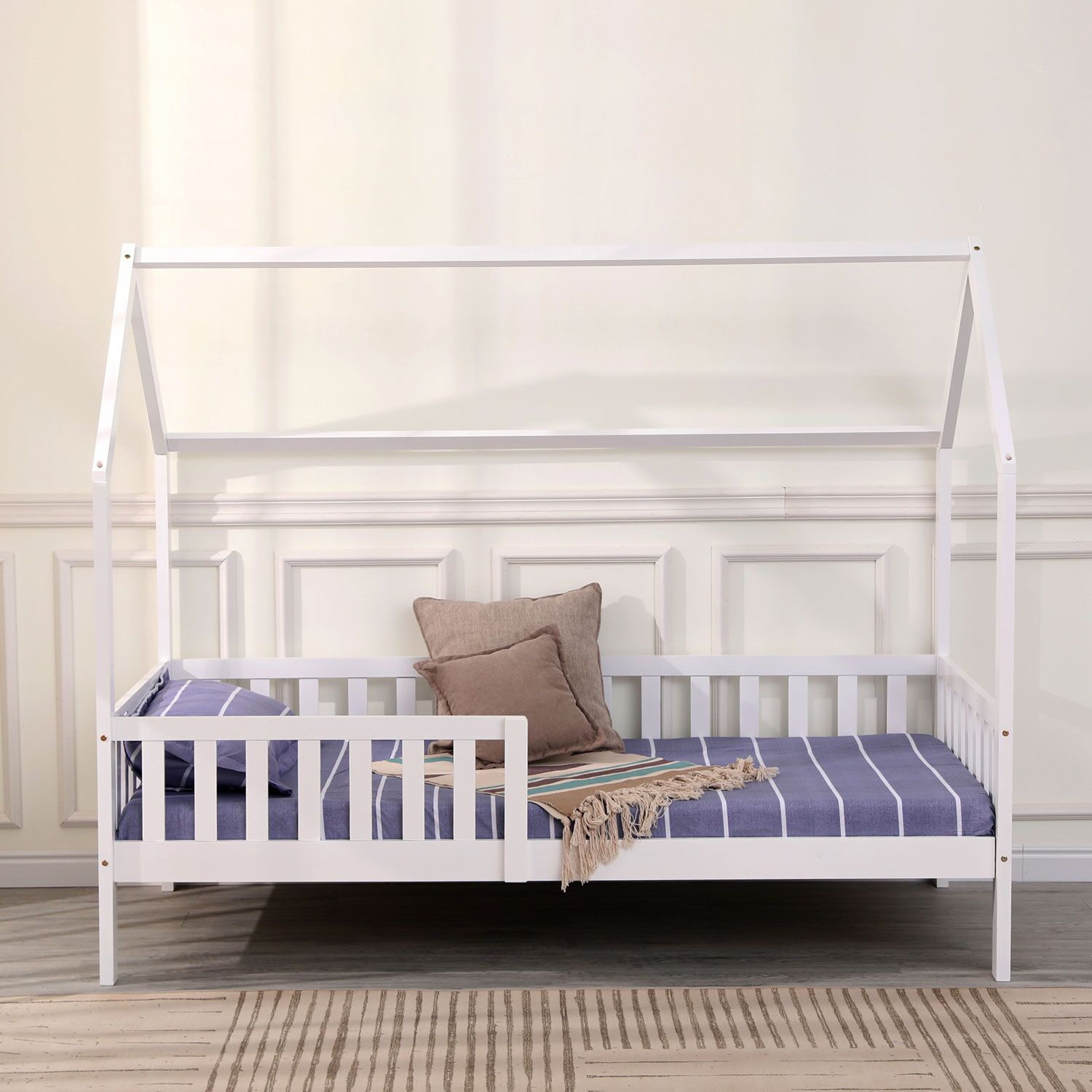 Letto per bambini 190x90cm bianco MARCEAU