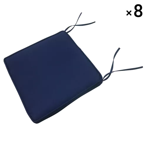 Set van 8 stoelkussens -...