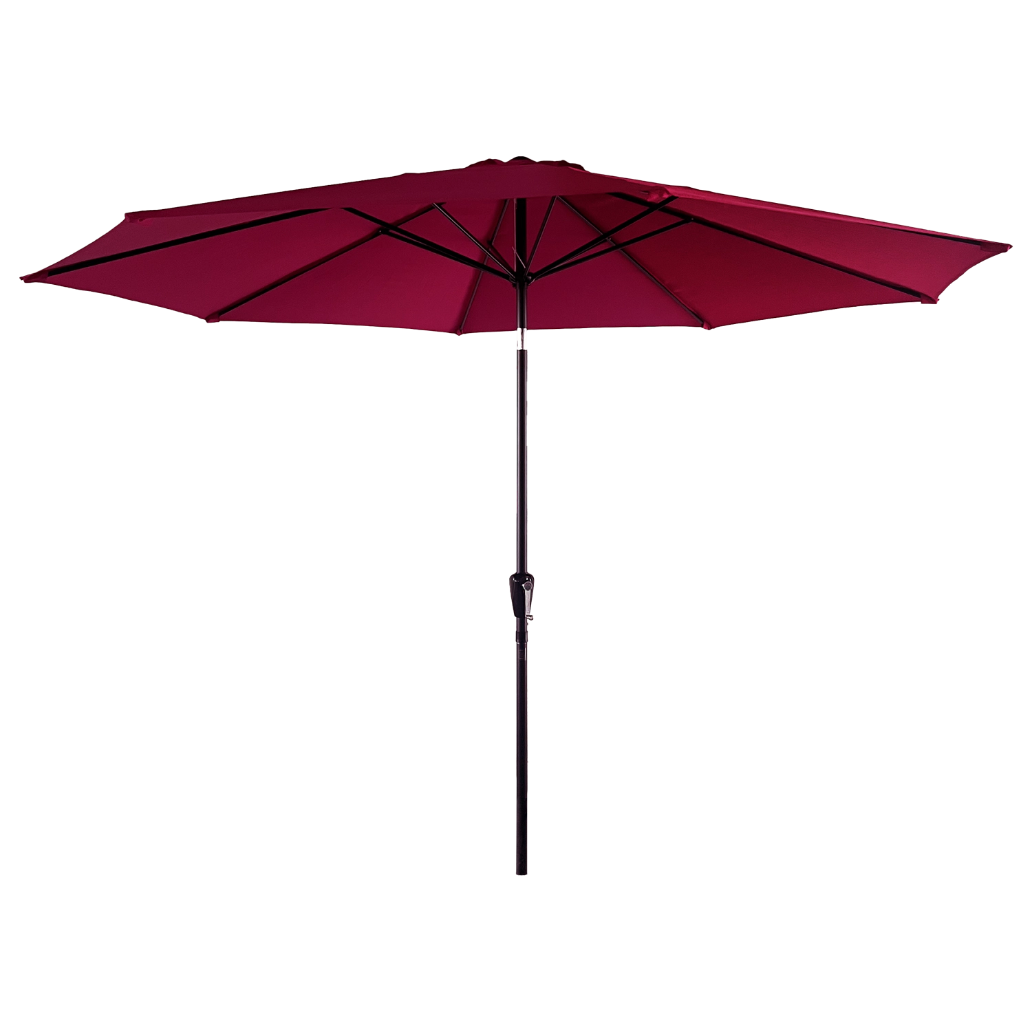 HAPUNA ombrello diritto rotondo 3,30m diametro fucsia
