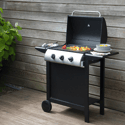 Barbecue au gaz - 3 brûleurs 8,4kW
