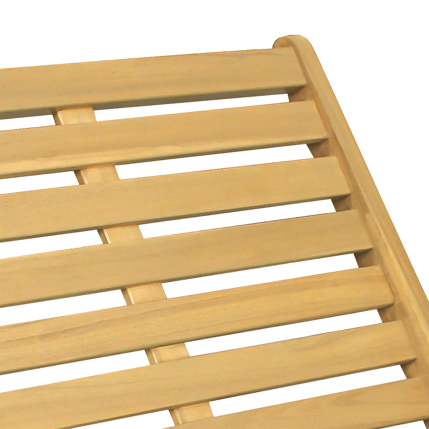 Poltrona pieghevole FARO in acacia e cuscini grigi