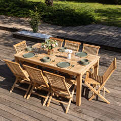 Teakholz-Gartenmöbel JAVA -...