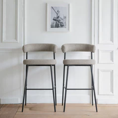 Pack de 2 taburetes de bar...