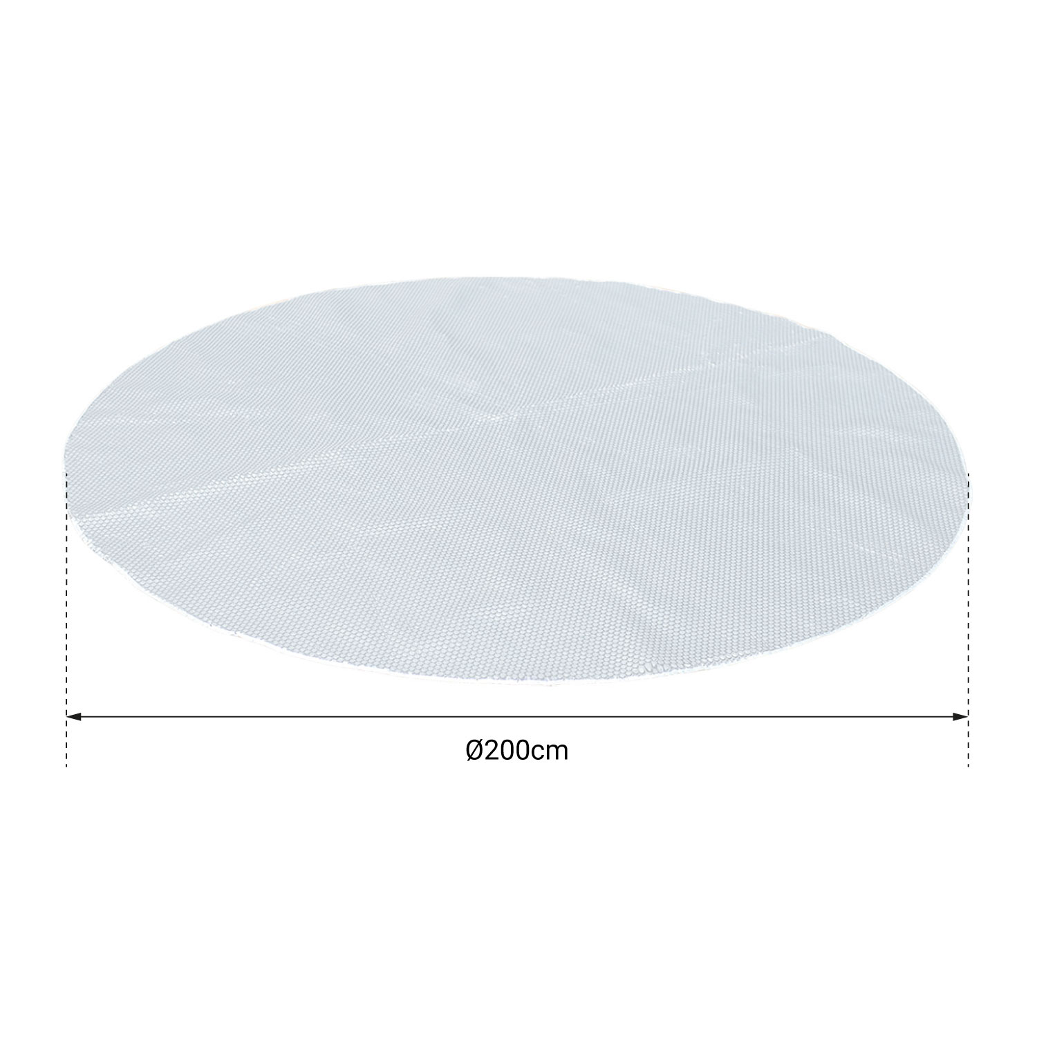 Isothermische bubbelmat voor MSPA 6-persoons ronde opblaasbare spa