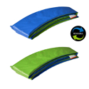 Matelas de protection réversible pour trampoline Ø305cm ADELAÏDE - vert/bleu