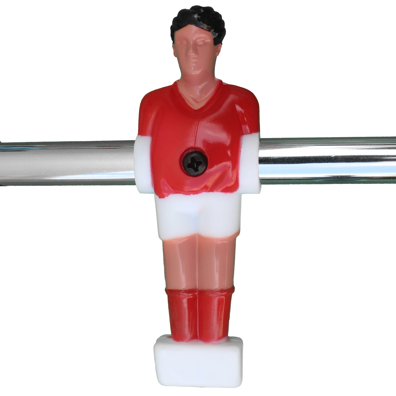 Futbolin 120cm blanco y madera 