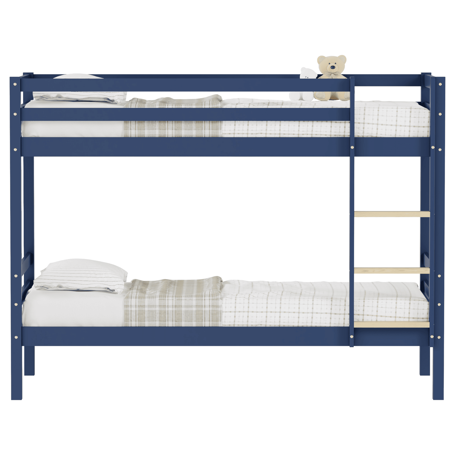 Kinderstapelbed 190x90cm donkerblauw AMBER