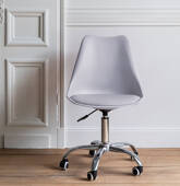 Silla de oficina gris...