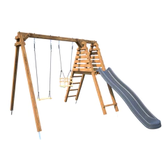 SOULET - Portique en bois...