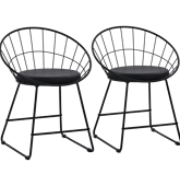 Lot de 2 chaises en métal...