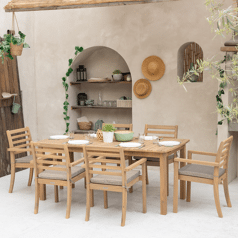 Salon de jardin extensible...