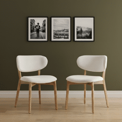 Set van 2 stoelen AURA...