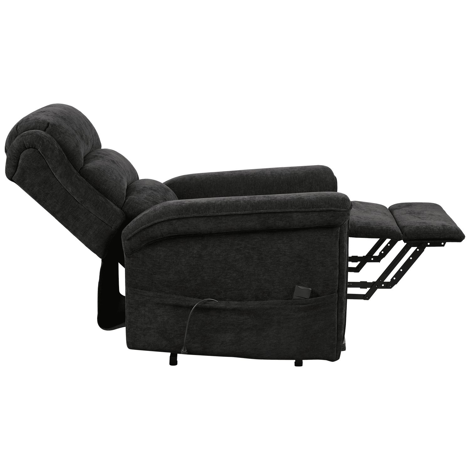 Fauteuil électrique inclinable gris