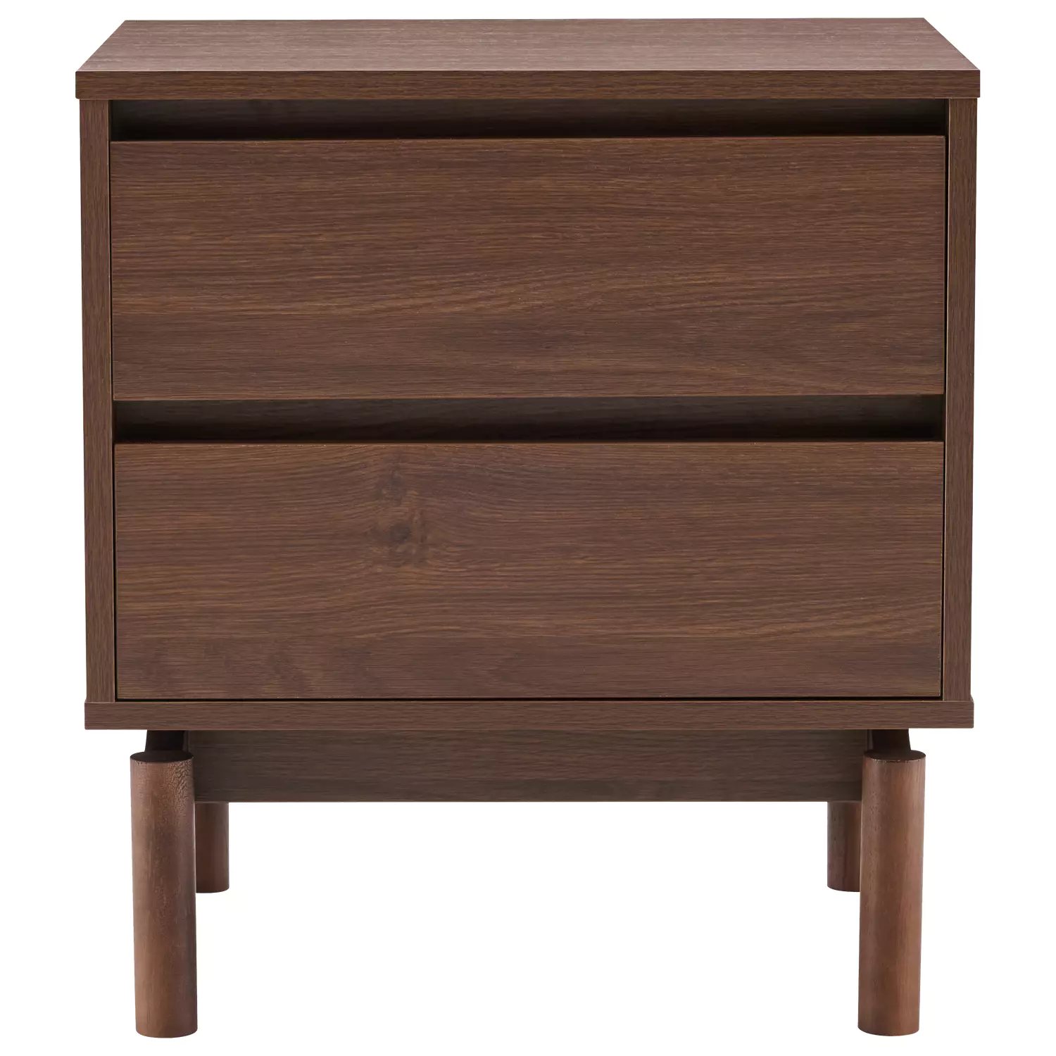 Table de chevet en bois foncé SARAH