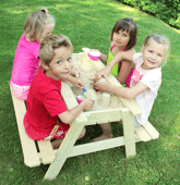SOULET - Table en bois pour...