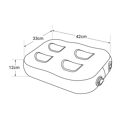 MSPA - Lot de 2 coussins d'assise pour spa gonflable Mspa