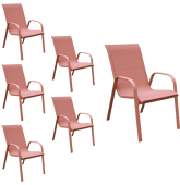 Lot de 6 chaises en...