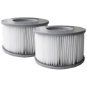 MSPA - Lot de 2 cartouches filtrantes pour spa gonflable Mspa