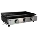 Plancha au gaz MÉRIDA 3 brûleurs 6 kW