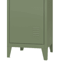 Armoire en métal 1 porte vert kaki