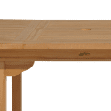 Teak tuinmeubelen LOMBOK - rechthoekige uitschuifbare tafel - 6 zitplaatsen