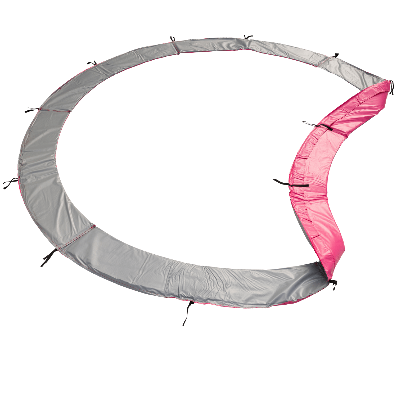 Tappeto di protezione reversibile per trampolino Ø245cm CANBERRA - grigio/rosa