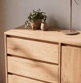Buffet en bois 160cm
