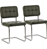 Lot de 2 chaises cantilever...