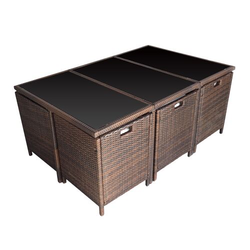 Salon de jardin encastrable...