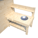 SOULET - Cabane en bois pour enfants BLANCHE