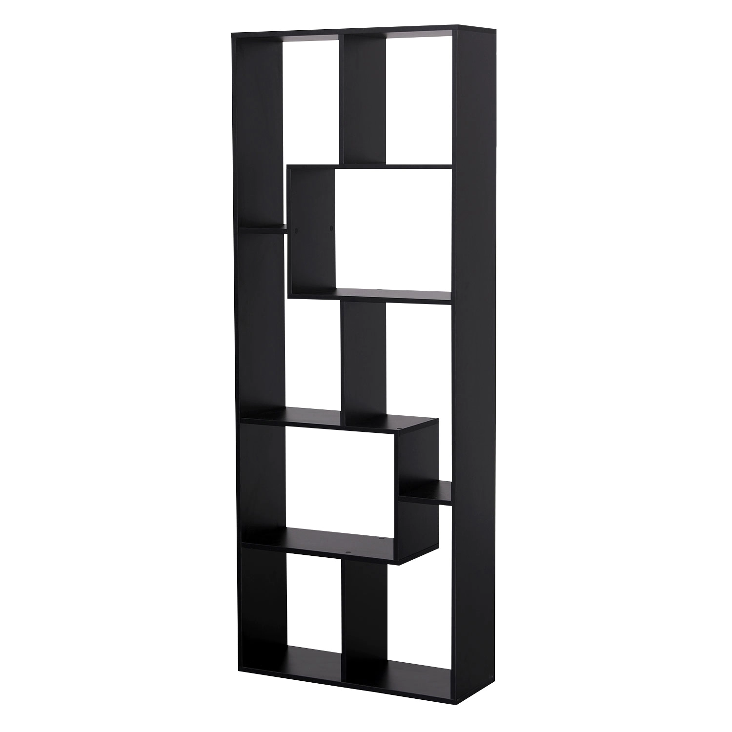 Libreria multiforme a 8 ripiani nero JANE