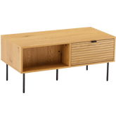 Mesa de centro con cajones