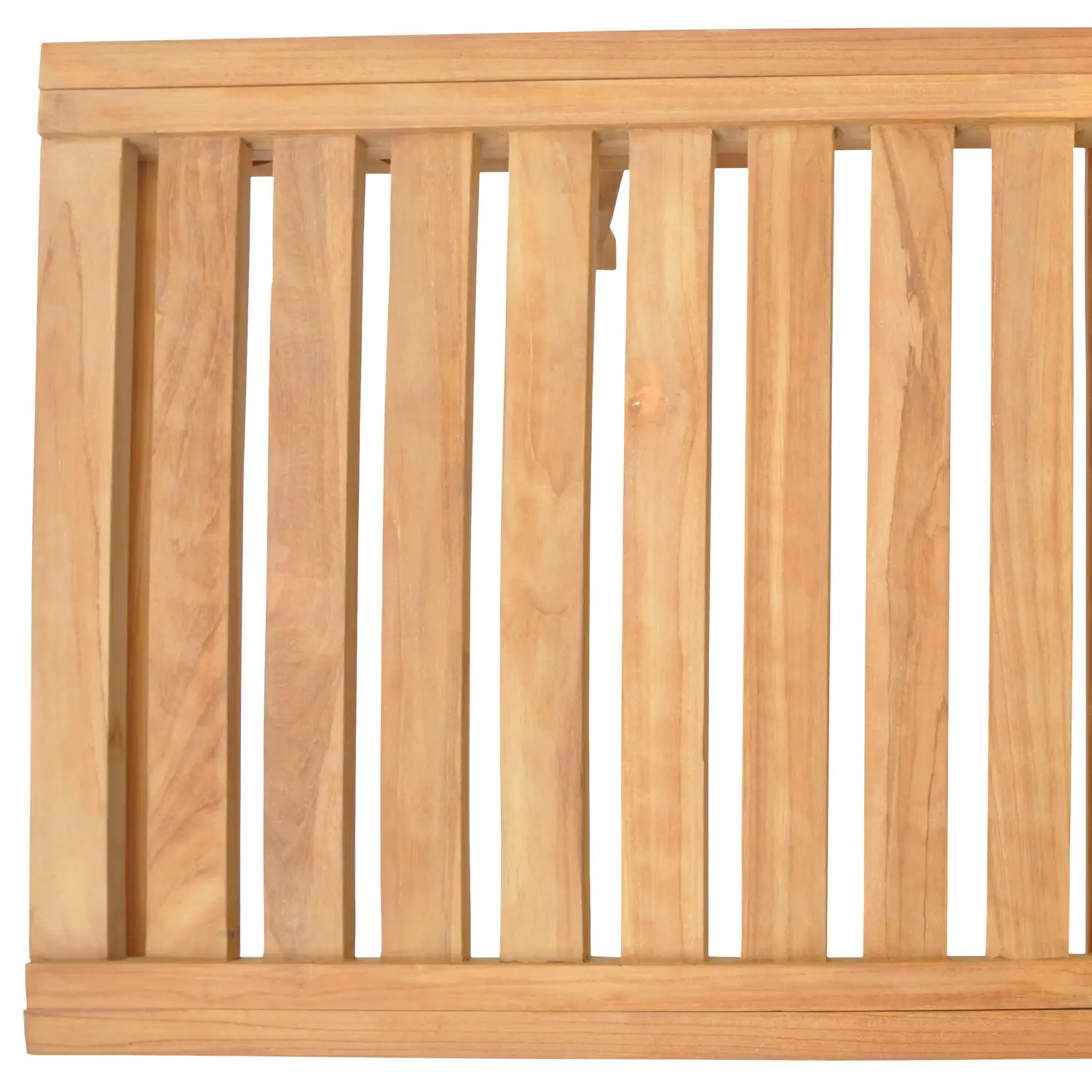 Bain de soleil pliant en teck