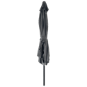HAPUNA guarda-chuva rectangular recto 2x3m cinzento