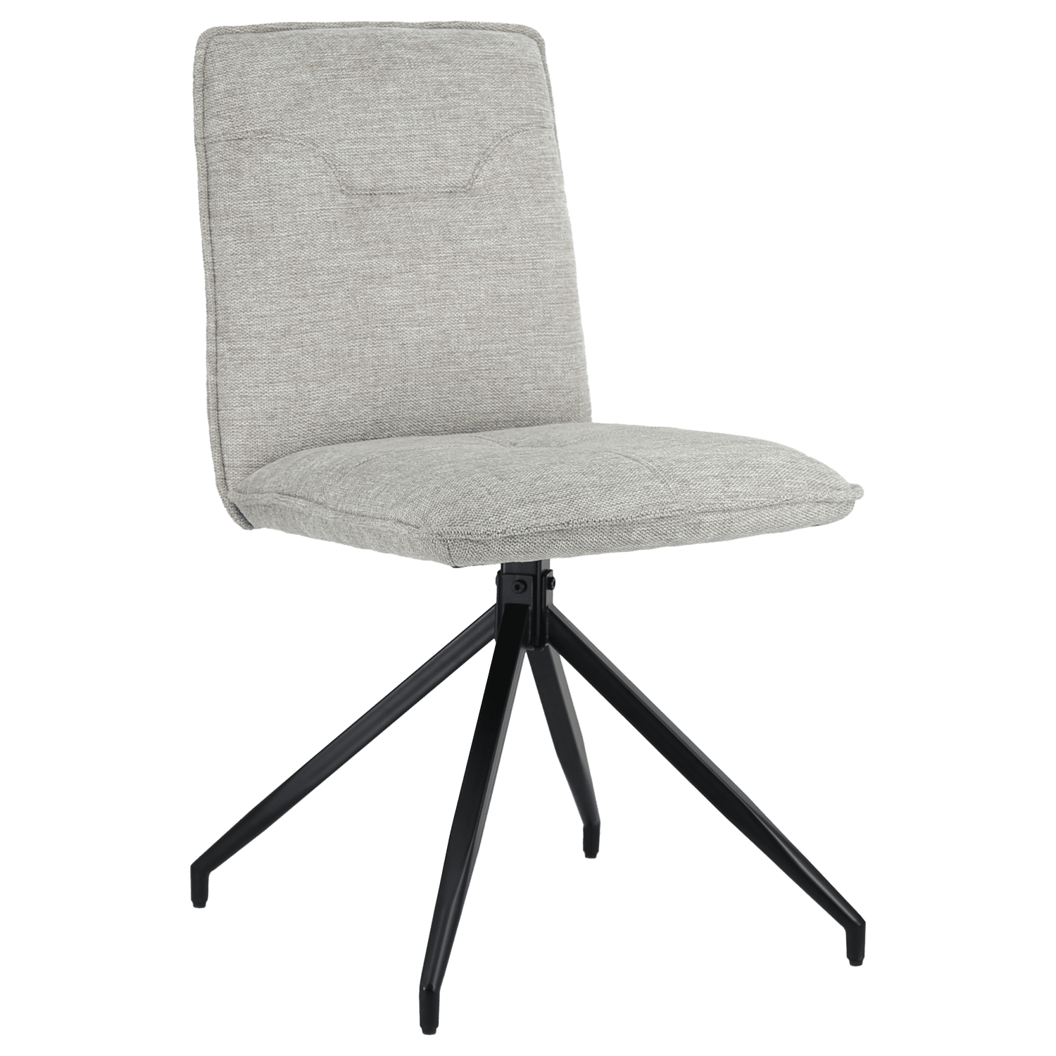 Conjunto de 2 cadeiras AREN em tecido bege