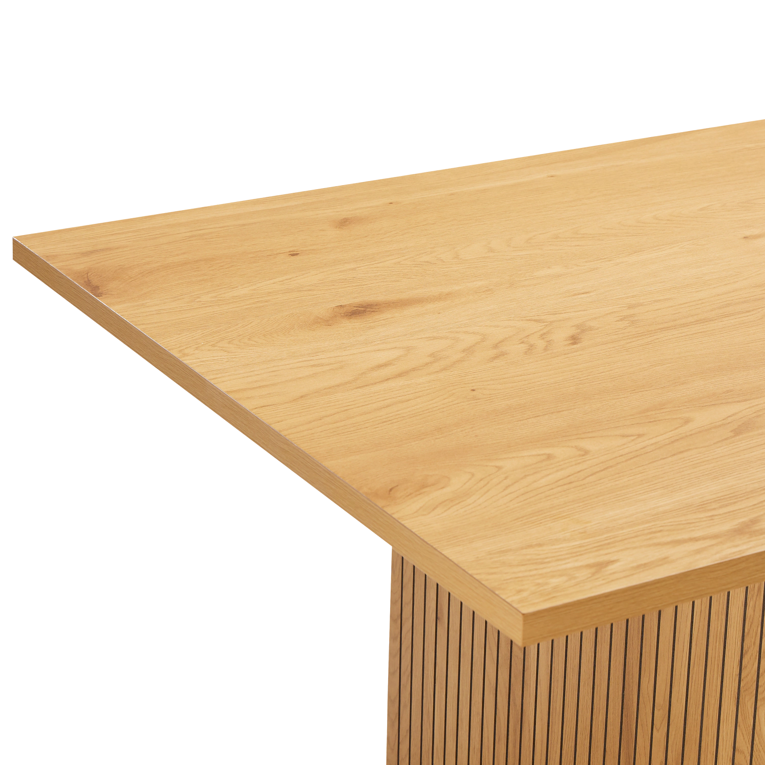 Conjunto de mesa e 2 bancos ALMA estilo escandinavo de 180 cm