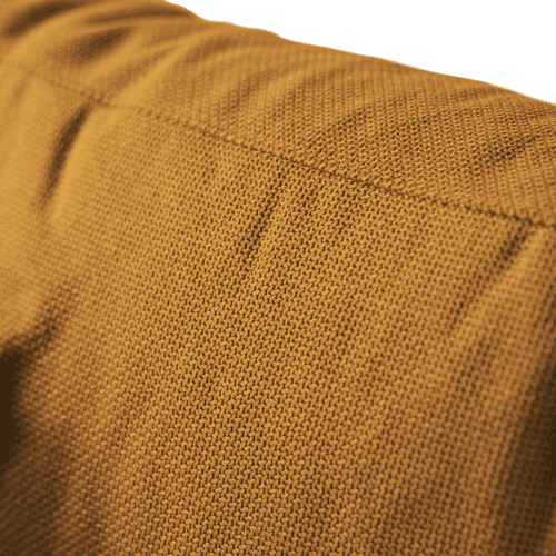 Canapé droit 2 places ocre...