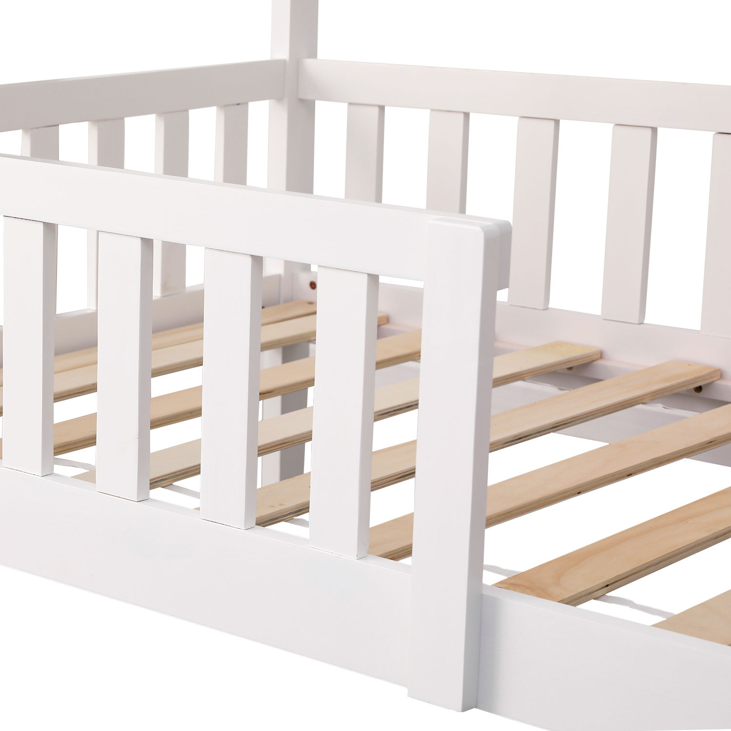 Hüttenbett für Kinder 190x90cm weiß MARCEAU