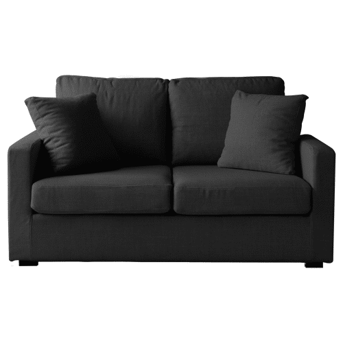 Canapé droit 2 places gris...