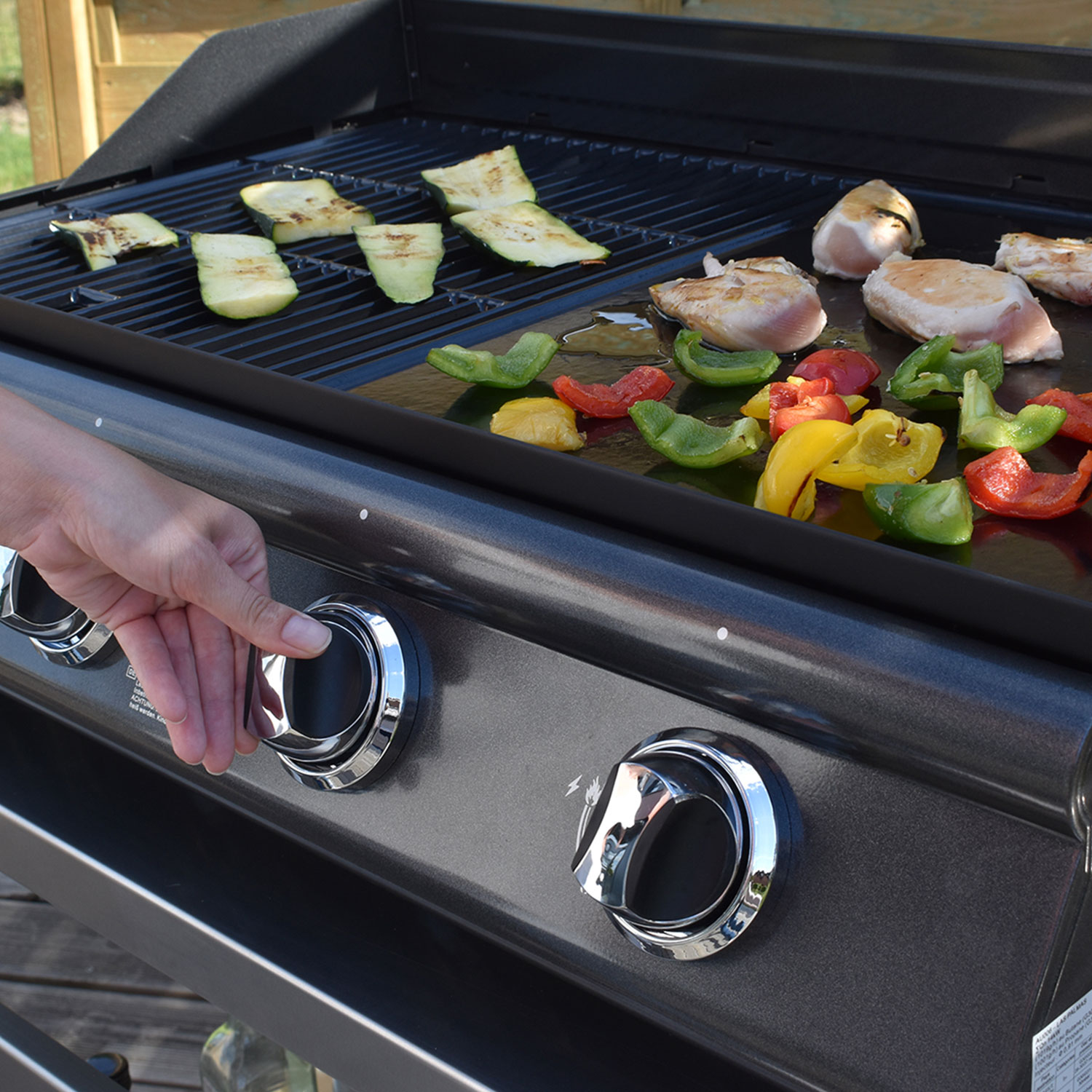 Cook'in Garden - LAS PALMAS barbecue a gás misto