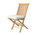 Set van 4 stoelkussens - beige 40 × 40cm