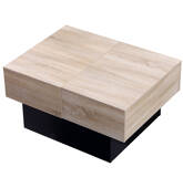 Mesa baja centro de madera...
