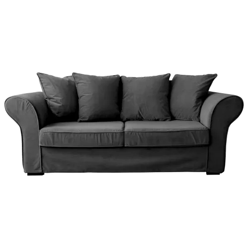 Canapé droit 3 places en...