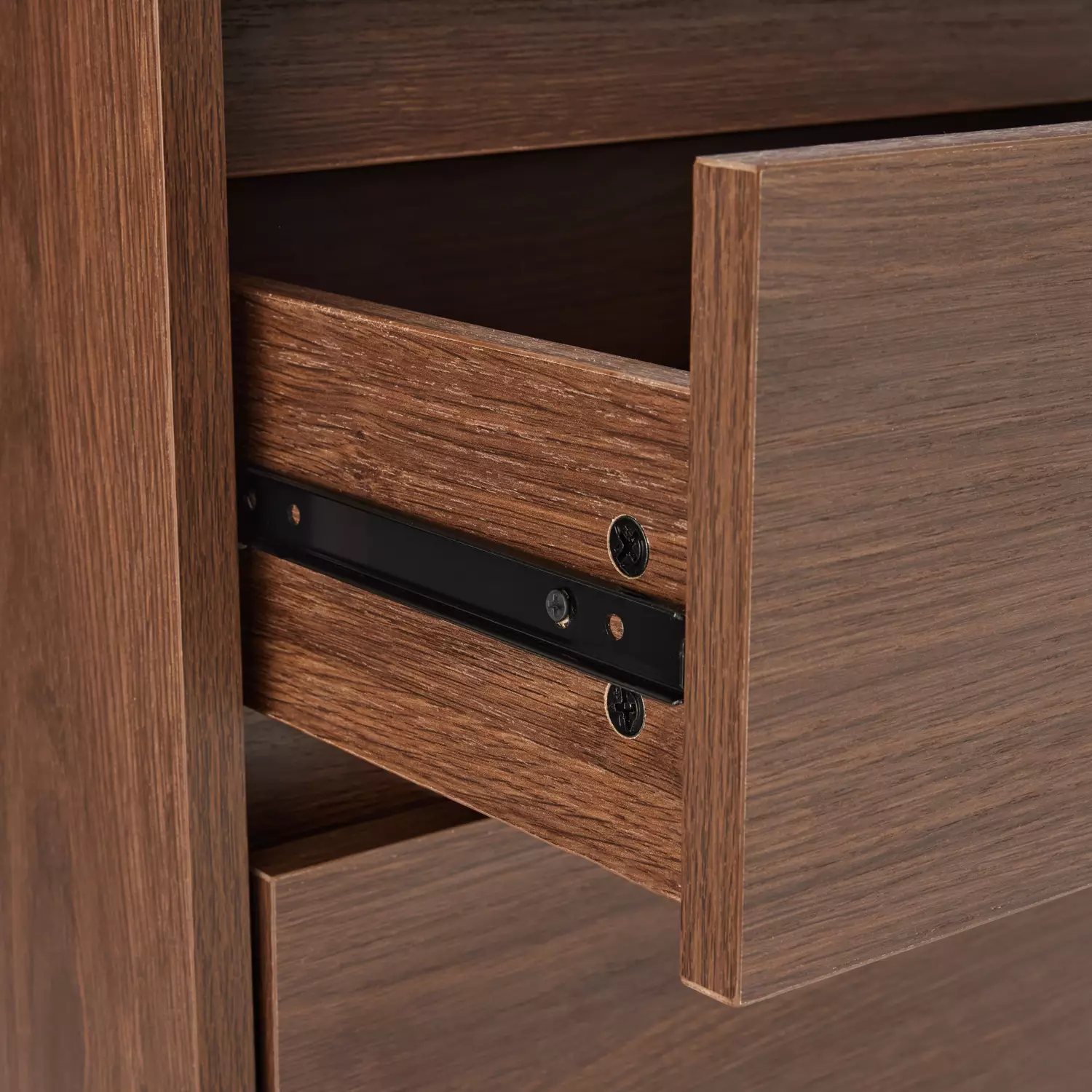Donker houten buffet 160cm SARAH