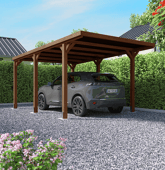 CERLAND - Carport en pin