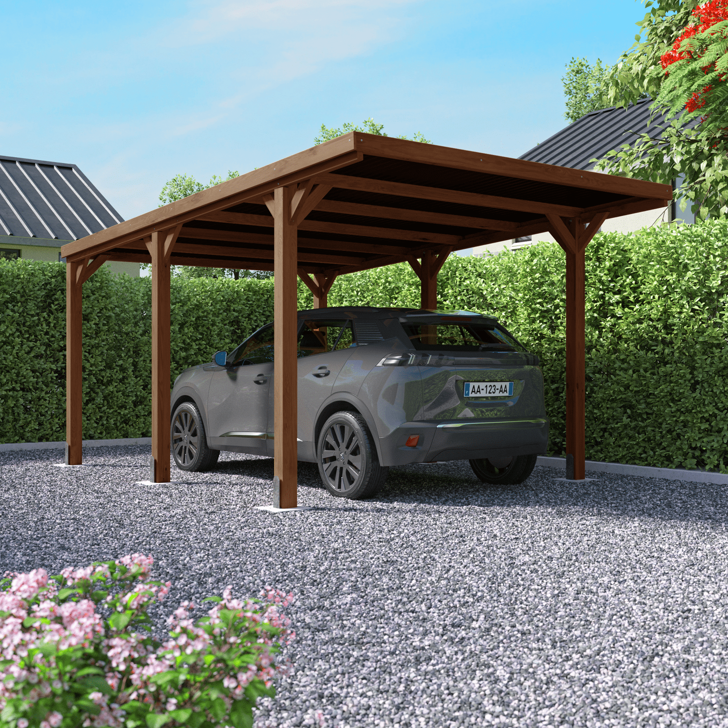 FOREST STYLE - Carport en pin VICTOR