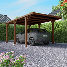 CERLAND - Carport en pin...