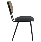 Lot de 2 chaises en cannage...